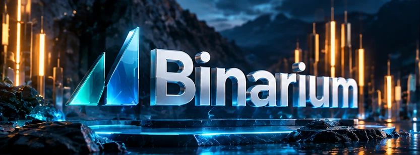 Binarium decorative 3D brand artwork